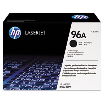 HP C4096A Laser Toner Cartridge, Black