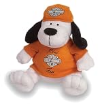 Kids Preferred Harley - Davidson Biker Club - Clutch Dog Bean Bag Toy