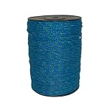 Blue Green Electric Fence Polywire - 820
