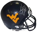 Marc Bulger signed West Virginia Mountaineers Replica Mini Helmet