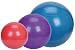 Brand New 75cm Burst Resistant Fitness Exercise Ball (Blue): includes a high volume foot pump also