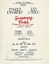 Sweeney Todd (The Demon Barber of Fleet Street): Vocal Score