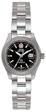 Swiss Military Hanowa Women's Freedom 316L Stainless Steel Black Dial Watch #06-7023-04-007