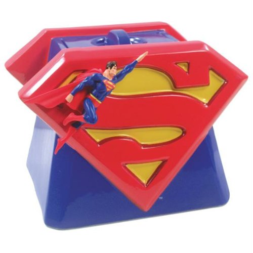  Superman - Flying Shield Cookie Jar