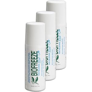 BIOFREEZE 3 Pack - 3 Ounce Roll-On