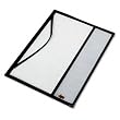 Oxford See-Through Plastic Magazine Cover For Magazines Up To 12.38 x 9.125 Inches, Brass Corners (78422)