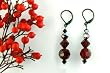 Audrey, Swarovski Crystal Drop Earring - Siam