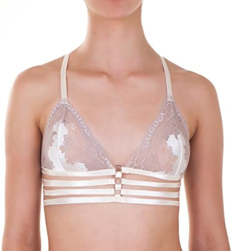Trussa Women's Sexy floral lace Bralette One Size
