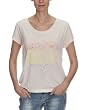 ONLY Damen T-Shirt, 15064762 LOVE STUCK/HEART SS TOP BOX, Gr. 36 (S), Wei (WHITE)