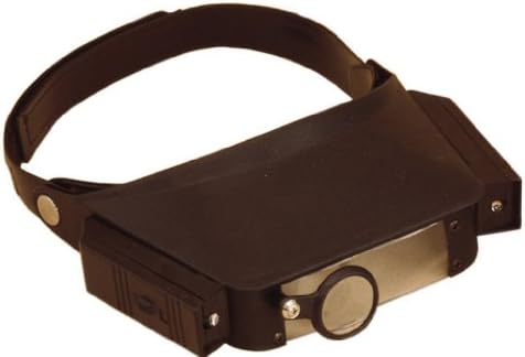 Multiple Magnification Headband Magnifier With 4 Powers And Side Lights