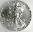 1994 US 999 SILVER EAGLE OUNCE OZ $1 DOLLAR COIN BU UNC