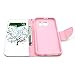 Galaxy S6 Case, Galaxy S6 Wallet Case, Tradekmk(TM) Cool Slim PU Leather Card Slots Wallet Stand Protector Case Cover[Butterflies Colorful Tree Design] for Samsung Galaxy S6 [+Stylus]