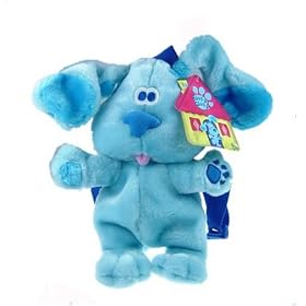 Click here to buy Nick Jr Blue's Clues Plush Backpack by Blue's Clues.