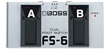 from BOSS BOSS FS6 DUAL FOOTSWITCH LATCH OR UNLATCH CONFIGURABLE FS6 Model FS6