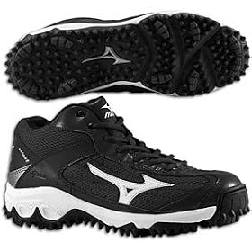 Mizuno Mens 9 Spike Blast 2 Mid Baseball Cleat Mizuno Men's 9-Spike Blast 2 Mid Baseball Cleat