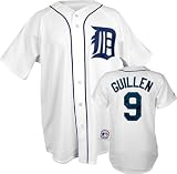 Carlos Guillen Majestic MLB Home Replica Detroit Tigers Youth Jersey