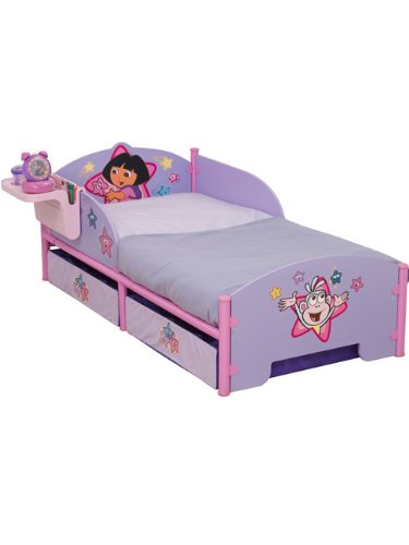Dora the Explorer Toddler Bed with Storage
