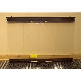 30 Inch Bifold Glass Fireplace Door Black 30GDKBK