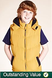 Faux Fur Hooded Padded Gilet