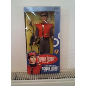 Captain Scarlet and the Mysterons Fully Poseable Action Figure with Accessories