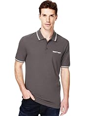 Autograph Tipped Piqué Polo Shirt with Modal