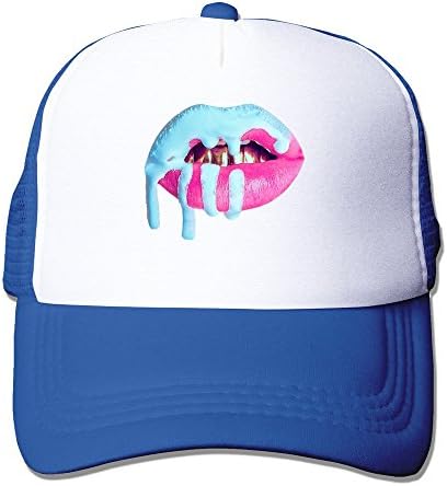 Cool Unisex Kylie Jenner Lips Baseball Hat RoyalBlue