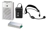 TOA 1822-ATE Portable Audio System Includes WA-1822 Amplifier Headset Microphone and Receiver