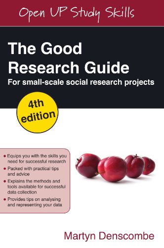 the good research guide for small scale social research projects