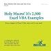 Holy Macro! It's 2,500 Excel VBA Examples: Every Snippet of Excel VBA Code You'll Ever Need