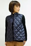 「(クローズトラック)CLOTHES TRUCK エステル インナー ダウン ベスト アウター レディース パープル(80) M」の画像