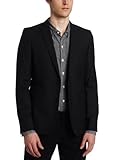 IMAGE OF Ben Sherman Men's Flannel Blazer, Black, Medium