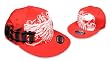Skin Industries Pain- Red Flex Fit Cap L-XL