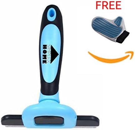 Best Deshedding Tool for Cats and Dogs - Reduces Shedding up to 90% - Groom your Pet Like a Pro - Perfect and Simple to Use for Dematting Short, Medium and Long hair - 100%.