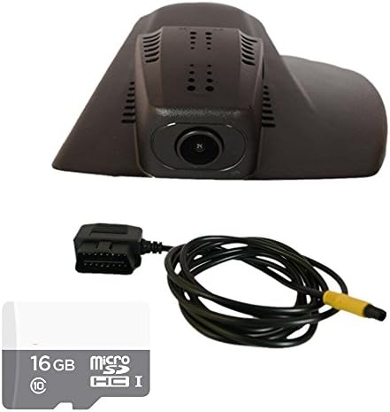 Hidden Dash Cam, UD WIN OBD Wi-Fi Car Camera for Special Car with Night Vision 1080p Wide Angle Dashboard Camera Auto DVR 16GB C10 SDHC Memory Card Included for 2013 Ford New Mondeo