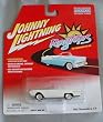 Johnny Lightning Ragtops 1962 Thunderbird S/R WHITE Convertible