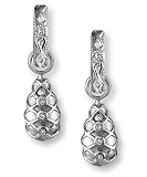 Quilted Teardrop Charms