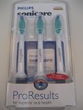 Philips Sonicare HX6013 ProResults Standard Brush Head, 3-pack