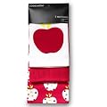 Cooksmart Apples Tea Towels,  3 Pack
