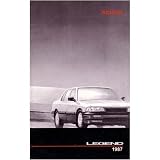 1987 ACURA LEGEND SEDAN Owners Manual User Guide by Unknown
