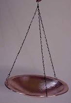 Copper Hanging Bird Bath