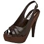 Steve Madden Women's Trickyy Open Toe Woodbottom Platform Slingback Sandal