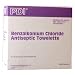 Price is for BX. Antiseptic towelettes are sting-free. Ideal for sensitive skin areas. Contains Benzalkonium Chloride 1:250 (applied to each towelette) to yield 1:750. 