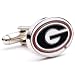 Georgia Bulldogs Cufflinks/Stainless Steel