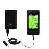 High Capacity Rechargeable External Battery Pocket Charger for the Golf Buddy World - uses Gomadic TipExchange Technology
