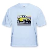 Cars - Jeep Wrangler - T-Shirts by 3dRose