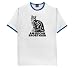 american shorthair - American Shorthair - Ringer T-Shirt, White/Royal, X-Large