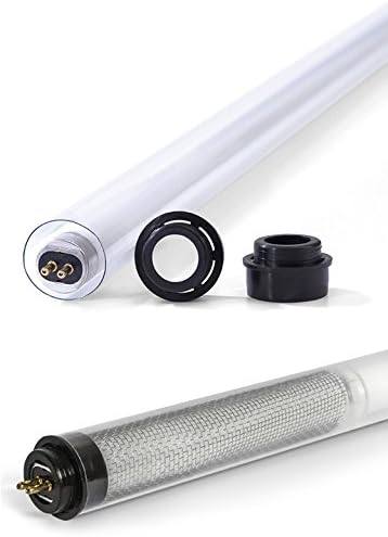 ENGINEERED PRODUCTS 17184 48" T5 HD Tube Guard w/Black Vented End Caps