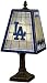 Los Angeles Dodgers 14-Inch Art Glass Lamp