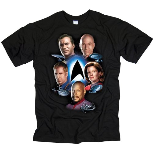 Star Trek T-Shirt Starfleets Finest The Next Generation