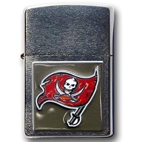 Tampa Bay Buccaneers Zippo Lighter - NFL Football Fan Shop Sports Team Merchandise